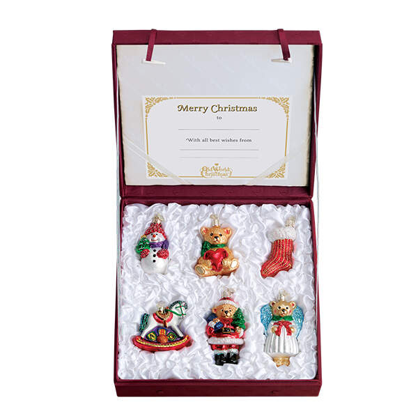 Baby Child's First Christmas-Boxed Set Of 6 - Set Of 6 by Old World Christmas (Newer)-1