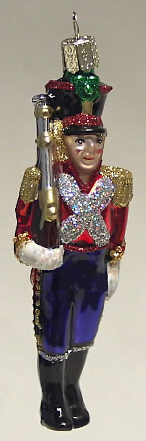 Fun and Games Toy Soldier - No Box by Old World Christmas (Newer)-1