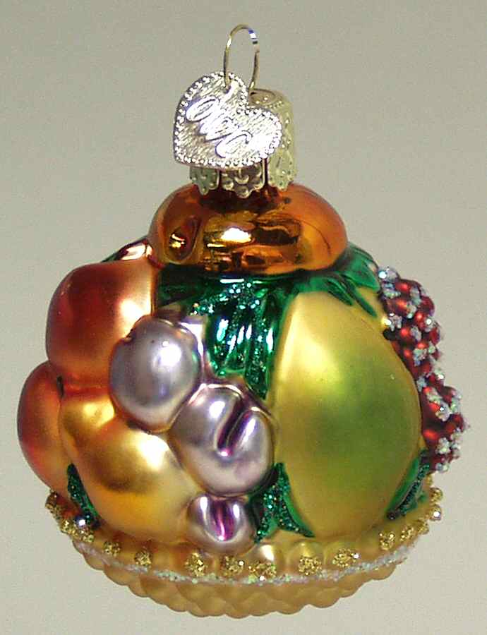 Fruits & Vegetables Elaborate Fruit Centerpiece - No Box by Old World Christmas (Newer)-1