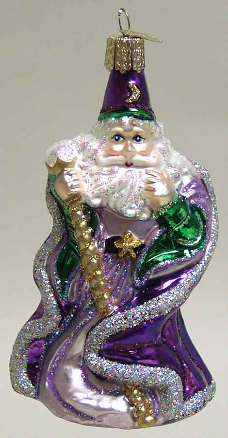 Fairy Tales, Legends & Literature Wizard - No Box Nb1441 by Old World Christmas (Newer)-1
