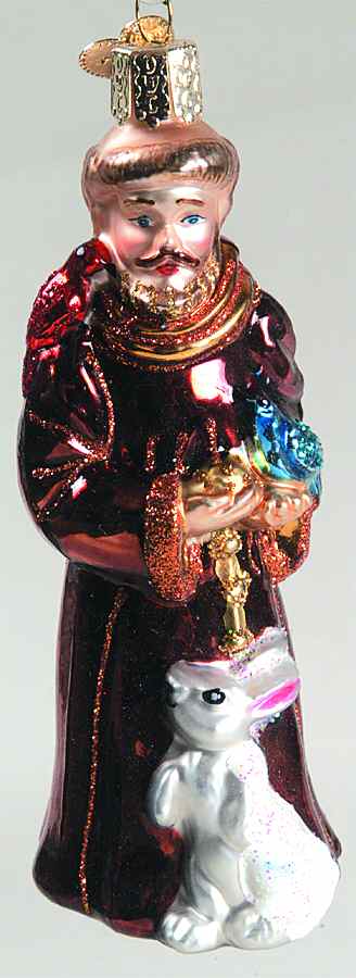 Religious St Francis - No Box by Old World Christmas (Newer)-1