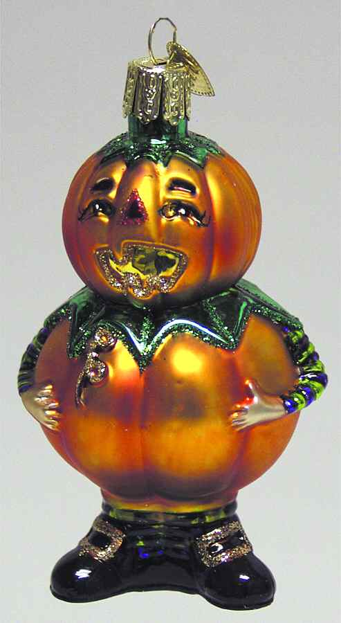 Halloween Pumpkin Man - No Box by Old World Christmas (Newer)-1