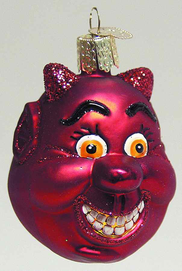 Halloween Lil Devil - No Box by Old World Christmas (Newer)-1