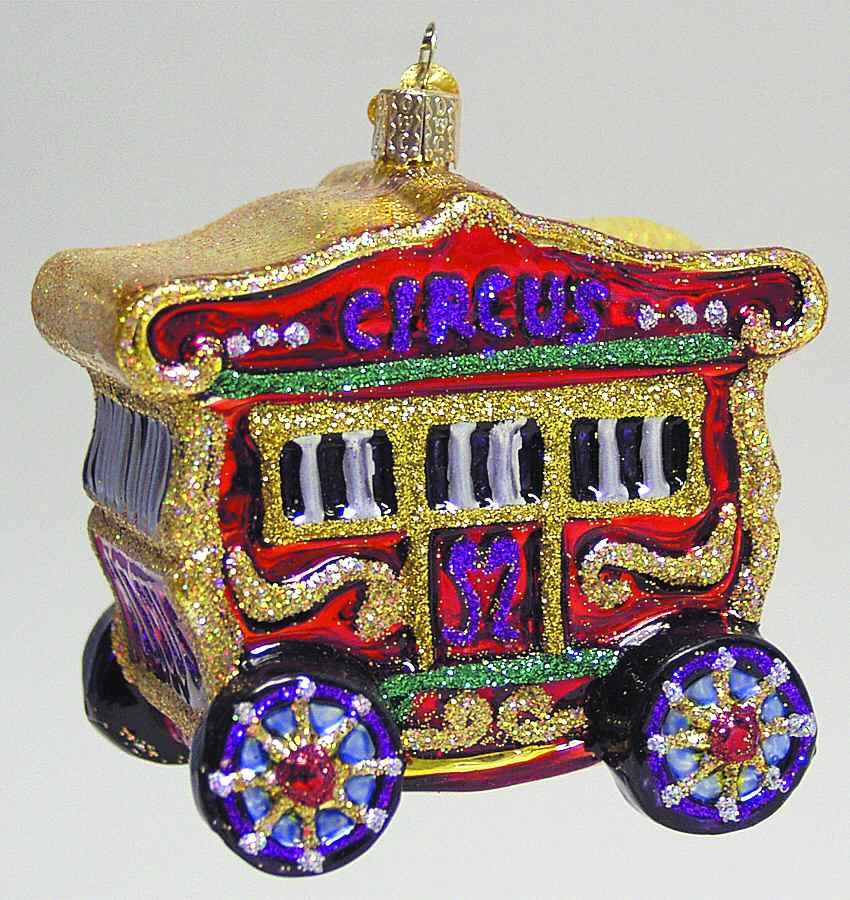 Transportation Circus Wagon - No Box by Old World Christmas (Newer)-1