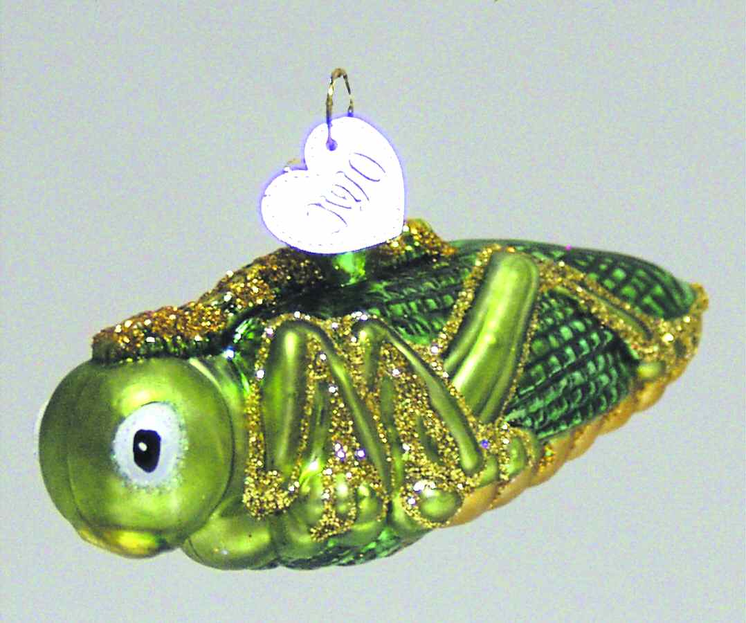 Insects & Butterflies Grasshopper - No Box by Old World Christmas (Newer)-1