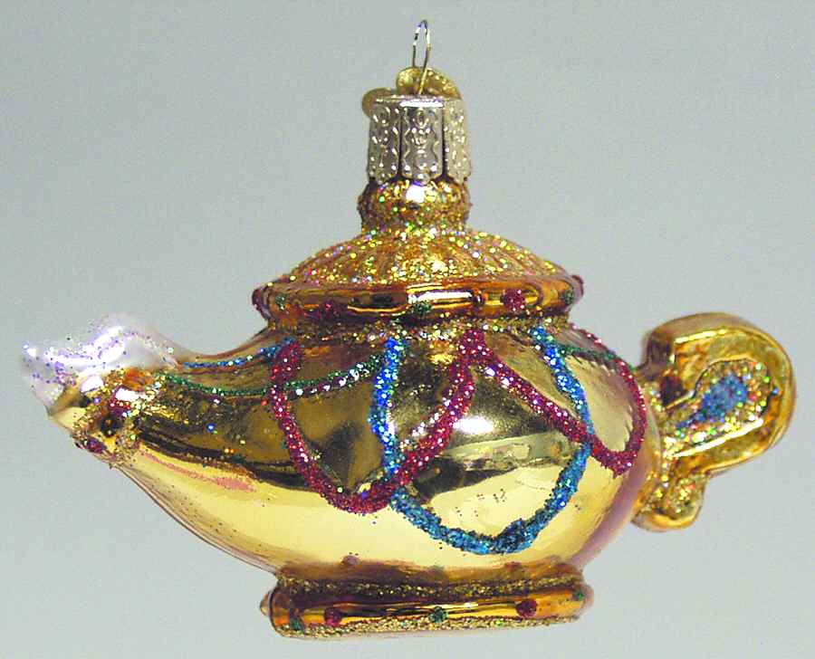 Fairy Tales, Legends & Literature Magic Lamp - No Box by Old World Christmas (Newer)-1