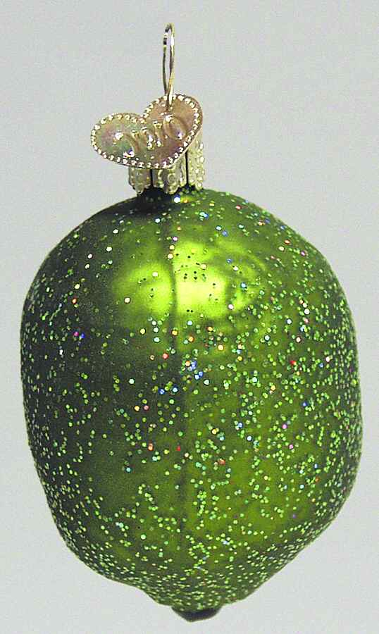 Fruits & Vegetables Lime - No Box by Old World Christmas (Newer)-1
