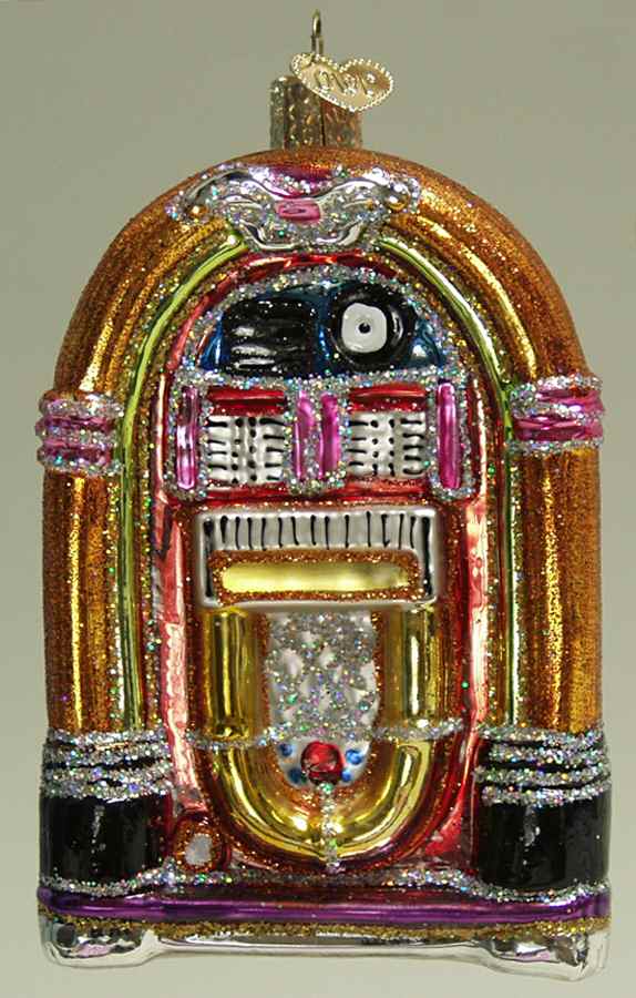 Arts & Entertainment Jukebox - No Box by Old World Christmas (Newer)-1