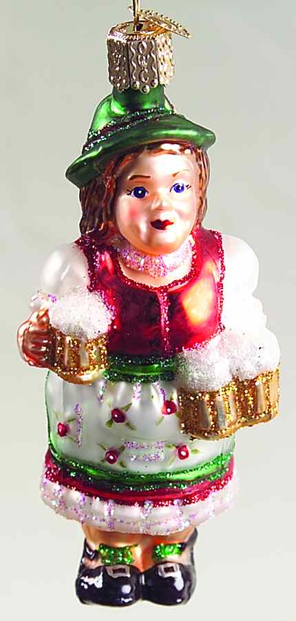 People Tyrolean Lady - No Box by Old World Christmas (Newer)-1