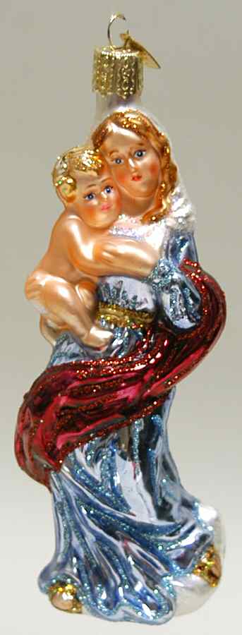 Religious Madonna & Child - No Box by Old World Christmas (Newer)-1