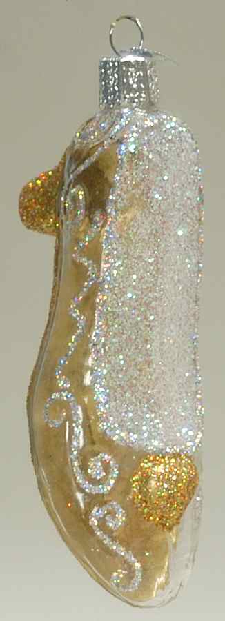 Fairy Tales, Legends & Literature Glass Slipper - No Box by Old World Christmas (Newer)-1