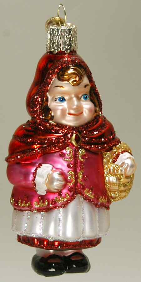 Fairy Tales, Legends & Literature Little Red Riding Hood - No Box by Old World Christmas (Newer)-1