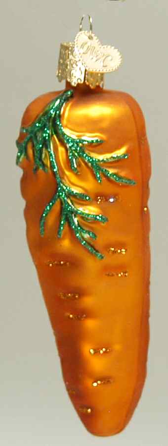Fruits & Vegetables Carrot - No Box by Old World Christmas (Newer)-1