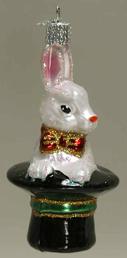Fairy Tales, Legends & Literature Magician's Bunny - No Box 42 by Old World Christmas (Newer)-1