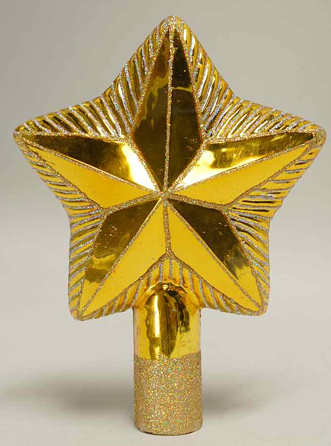 Tree Toppers Star Tree Topper - With Box by Old World Christmas (Newer)-1