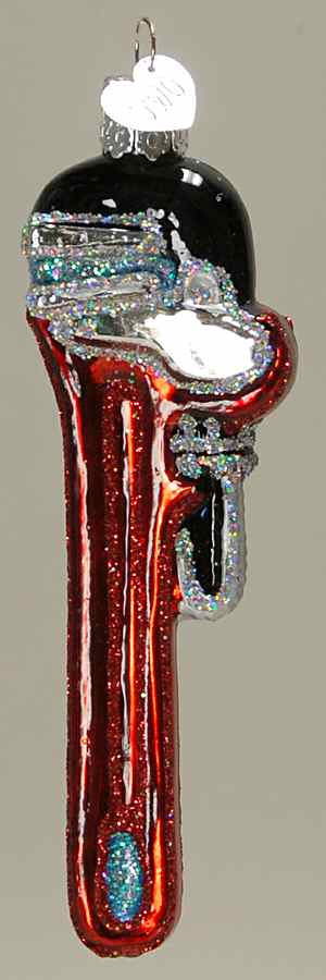 Crafts & Hobbies Pipe Wrench - No Box by Old World Christmas (Newer)-1