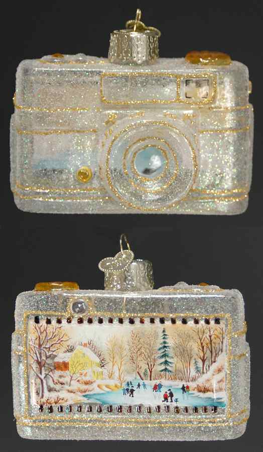 Inside Art Winter Scene - With Box Bx680 by Old World Christmas (Newer)-1