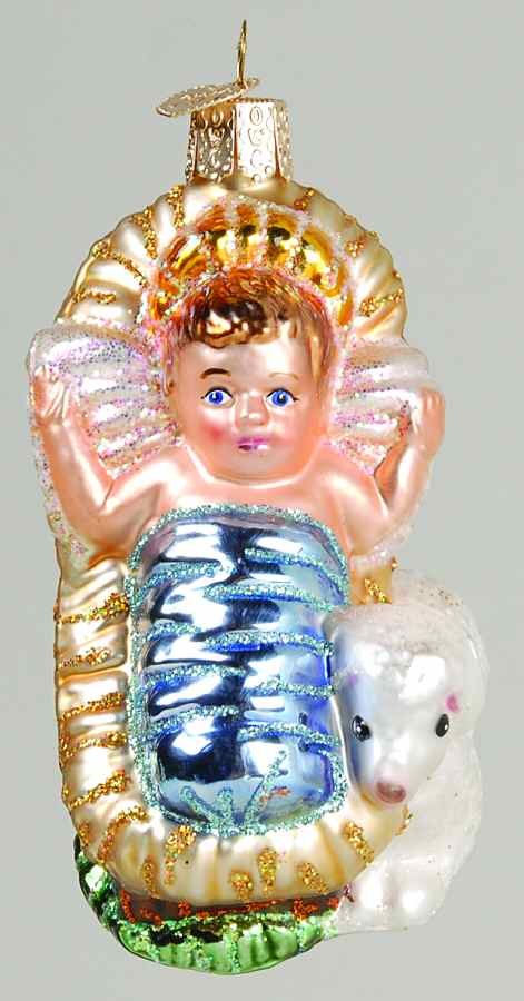 Religious Baby Jesus - No Box by Old World Christmas (Newer)-1