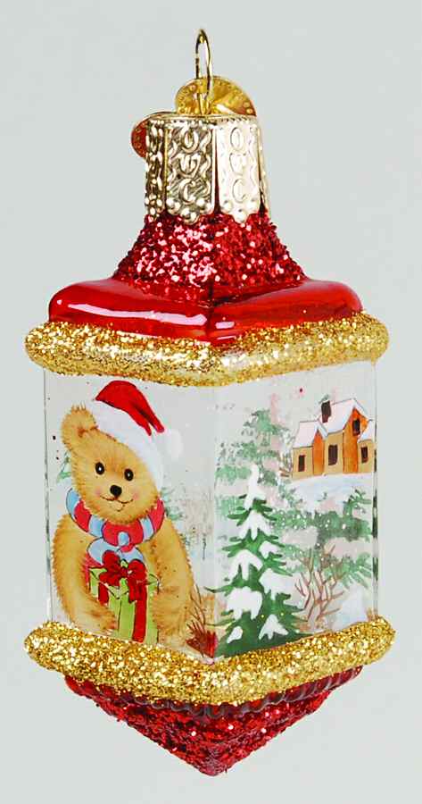 Inside Art Beary Merry Christmas - With Box Bx1008 by Old World Christmas (Newer)-1