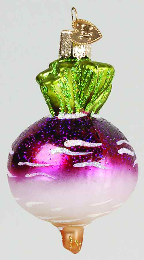 Fruits & Vegetables Turnip - No Box by Old World Christmas (Newer)-1