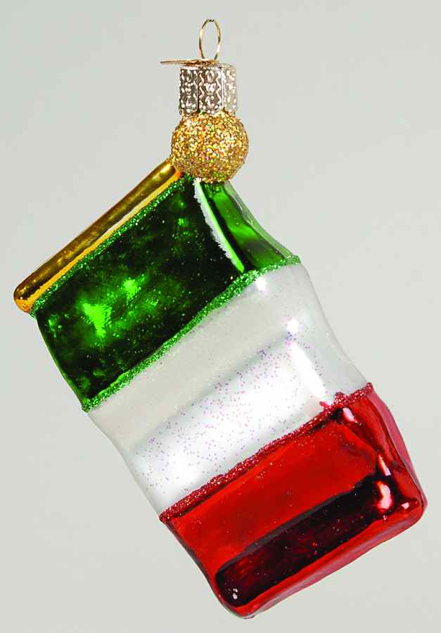 Flags of the World Italian Flag - No Box by Old World Christmas (Newer)-1