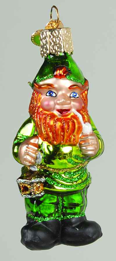 St Patrick's Day Lucky Leprechaun - No Box by Old World Christmas (Newer)-1