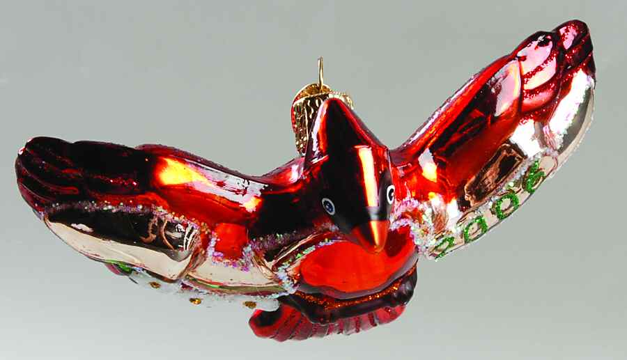 Dated Ornaments 2006 Cardinal - No Box by Old World Christmas (Newer)-1