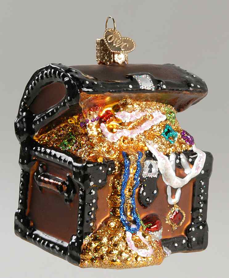 Fairy Tales, Legends & Literature Tresure Chest - No Box by Old World Christmas (Newer)-1