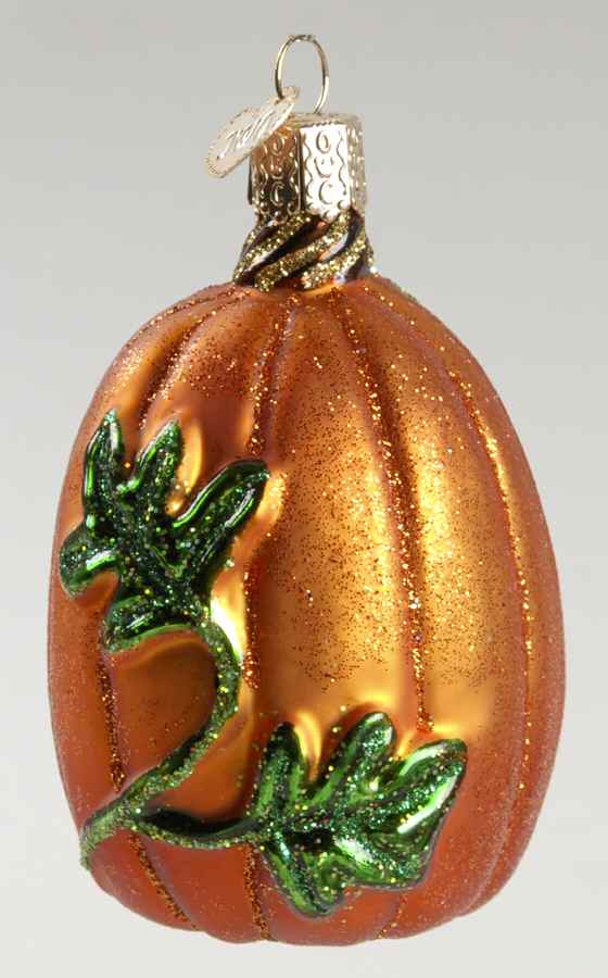 Fruits & Vegetables Harvest Pumpkin-Tall - No Box 79a by Old World Christmas (Newer)-1