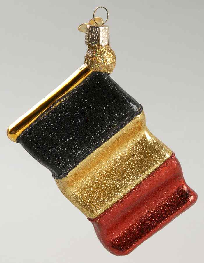 Flags of the World Flag Of Belgium - No Box by Old World Christmas (Newer)-1