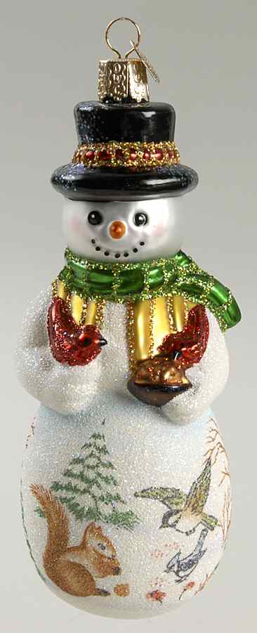 Snowmen Glistening Friendly Frosty - No Box by Old World Christmas (Newer)-1