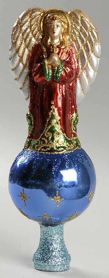 Tree Toppers Angel Tree Topper - Boxed by Old World Christmas (Newer)-1