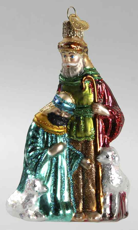 Nativity Collection Shepherds - No Box by Old World Christmas (Newer)-1