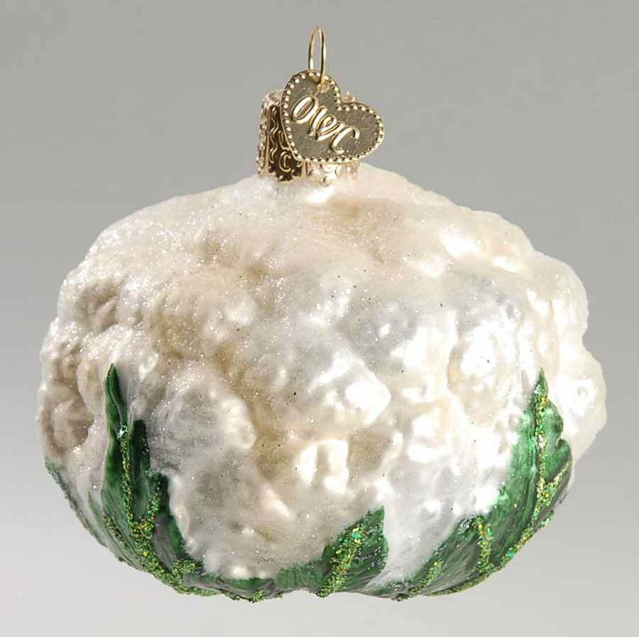 Fruits & Vegetables Cauliflower - No Box by Old World Christmas (Newer)-1