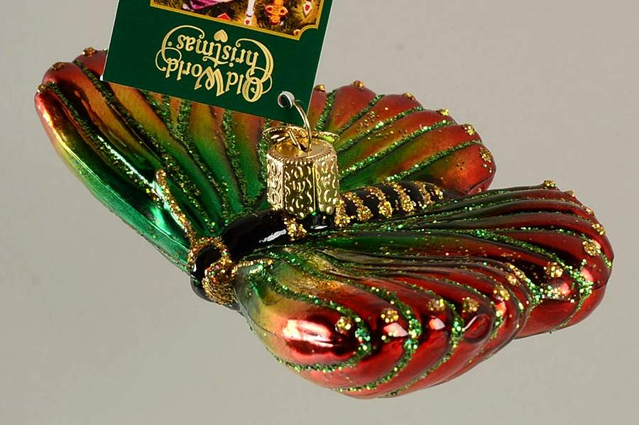 Insects & Butterflies Festive Butterfly - No Box by Old World Christmas (Newer)-1