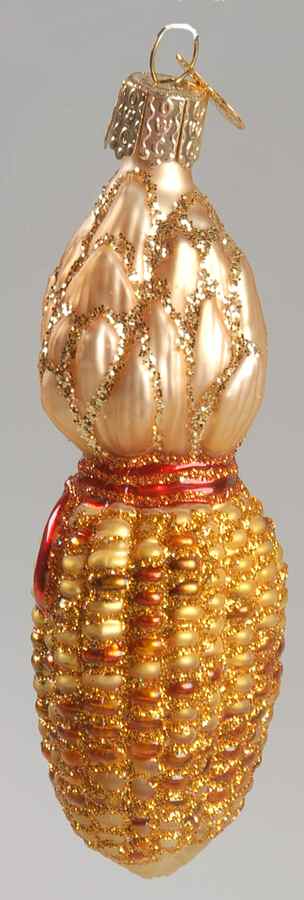 Fruits & Vegetables Indian Corn Light Kernels - No Box 40b by Old World Christmas (Newer)-1