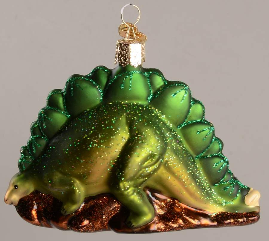 Dinosaurs Stegosaurus - No Box by Old World Christmas (Newer)-1