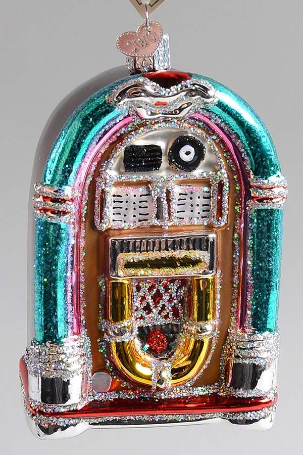 Arts & Entertainment Jivin' Jukebox - No Box by Old World Christmas (Newer)-1