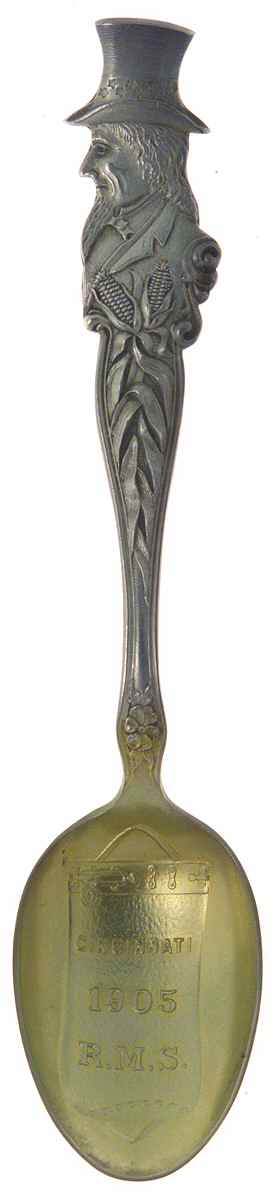 Manchester Souvenir Spoon Uncle Sam - No Box by Manchester-1