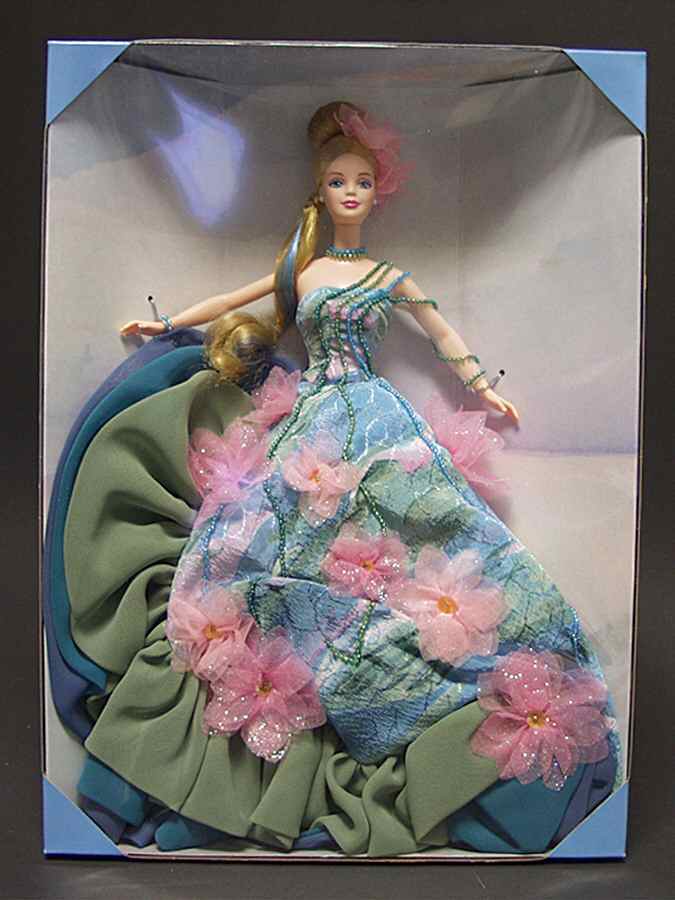 Artist Series Water Lily Barbie-Monet - With Box by Mattel-1