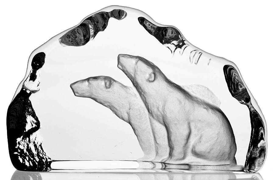 Nordic Animals Two Polar Bears - Boxed by Mats Jonasson-1