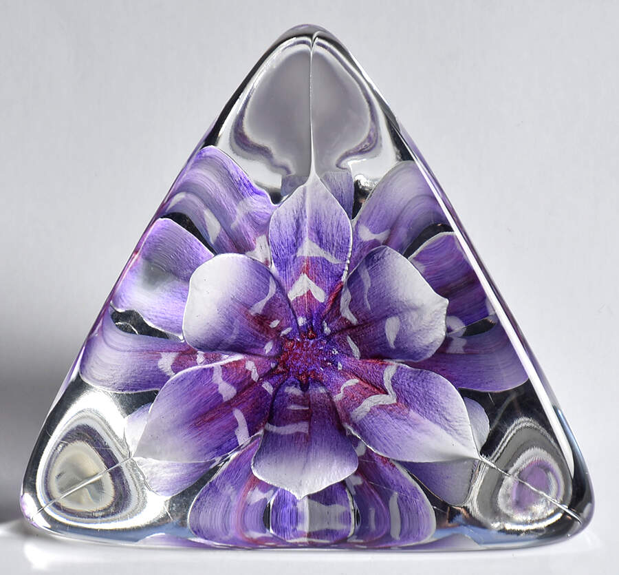 Floral Fantasy Purple Flower - No Box by Mats Jonasson-1