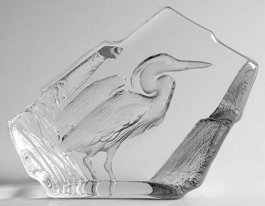 Birds Heron - No Box by Mats Jonasson-1