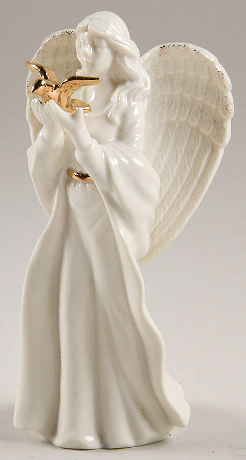 Mikasa Figurine Rejoice Angel-With Dove - No Box by Mikasa-1