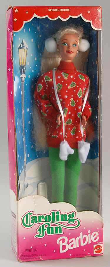 Annual Holiday Exclusives Caroling Fun - Boxed by Mattel-1