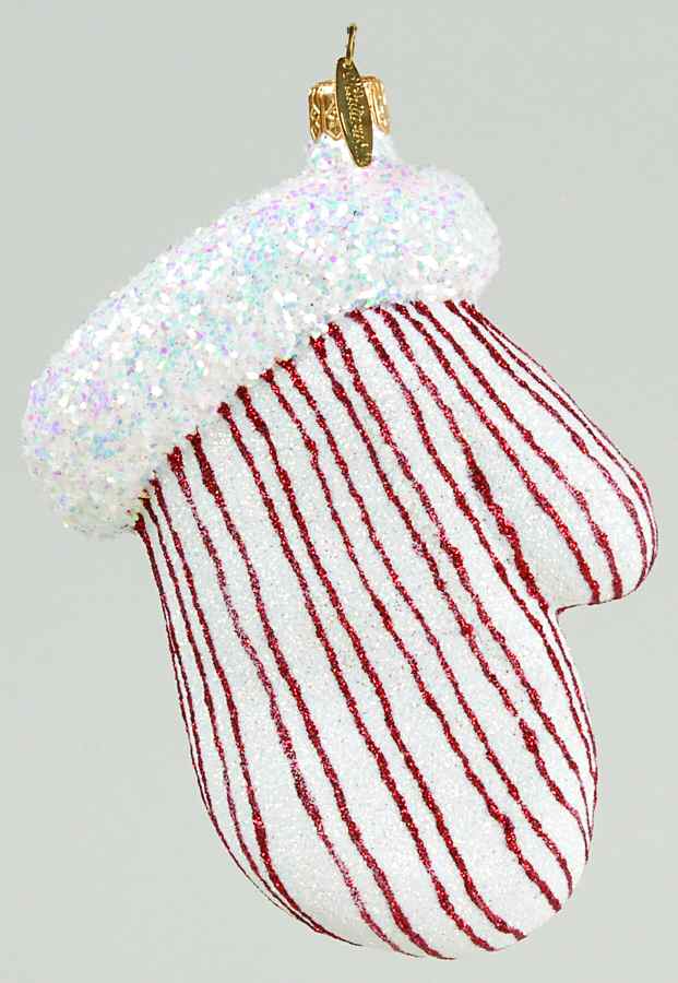 Marvelous Mittens Red Pin-Striped Mitten - Boxed by Mattarusky-1
