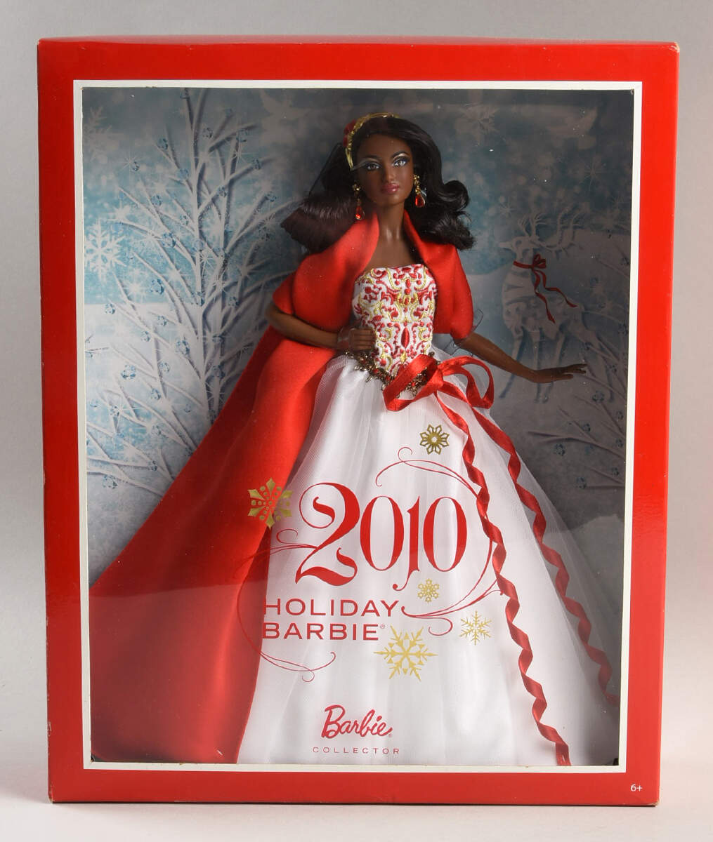 Holiday Barbie Series #2 Holiday 2010-African American - Boxed by Mattel-1