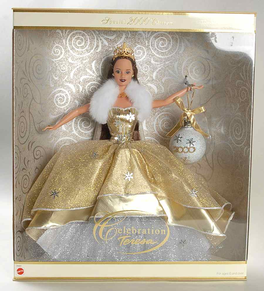 Holiday Barbie Series #2 Celebration 2000-Teresa - No Box by Mattel-1