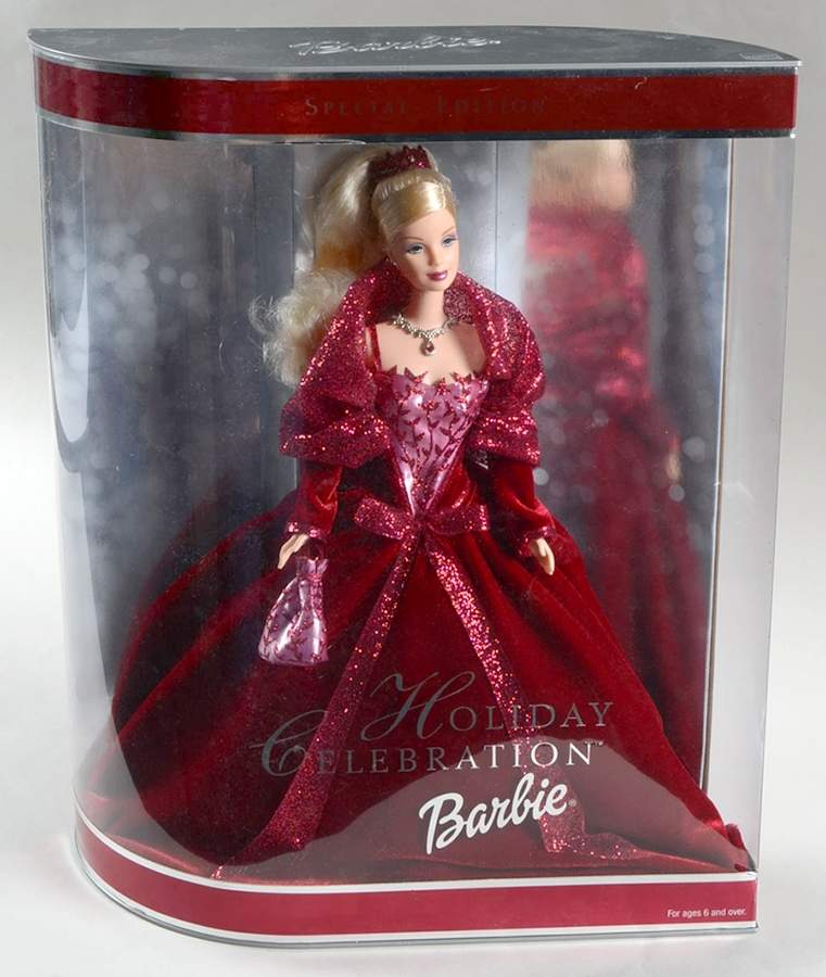 Holiday Barbie Series #2 Celebration 2002 - Boxed by Mattel-1