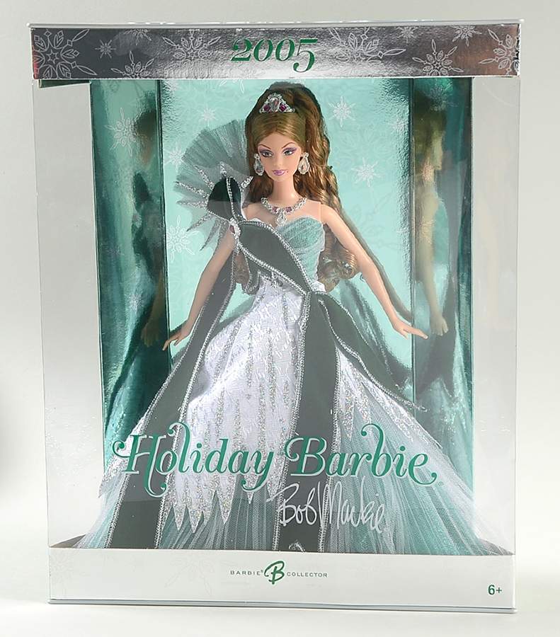 Holiday Barbie Series #2 Holiday 2005-Emerald - With Box by Mattel-1